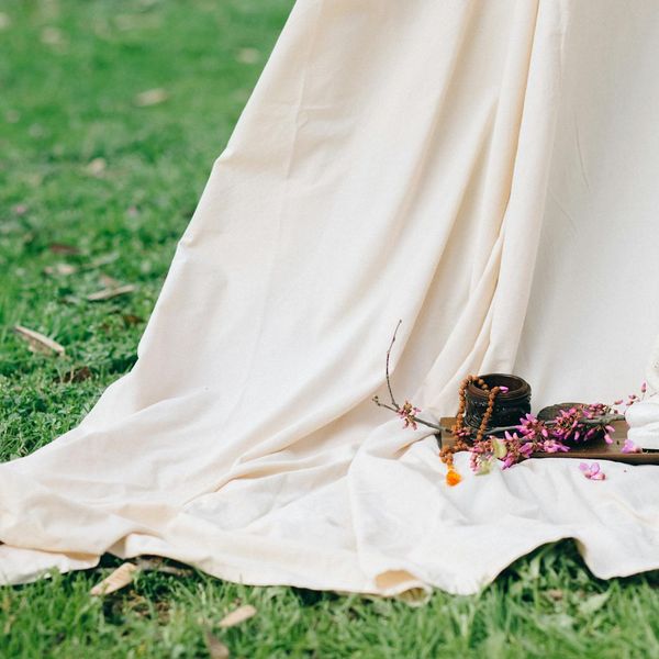 Woman in a calm yoga pose symbolizing harmony and balance.